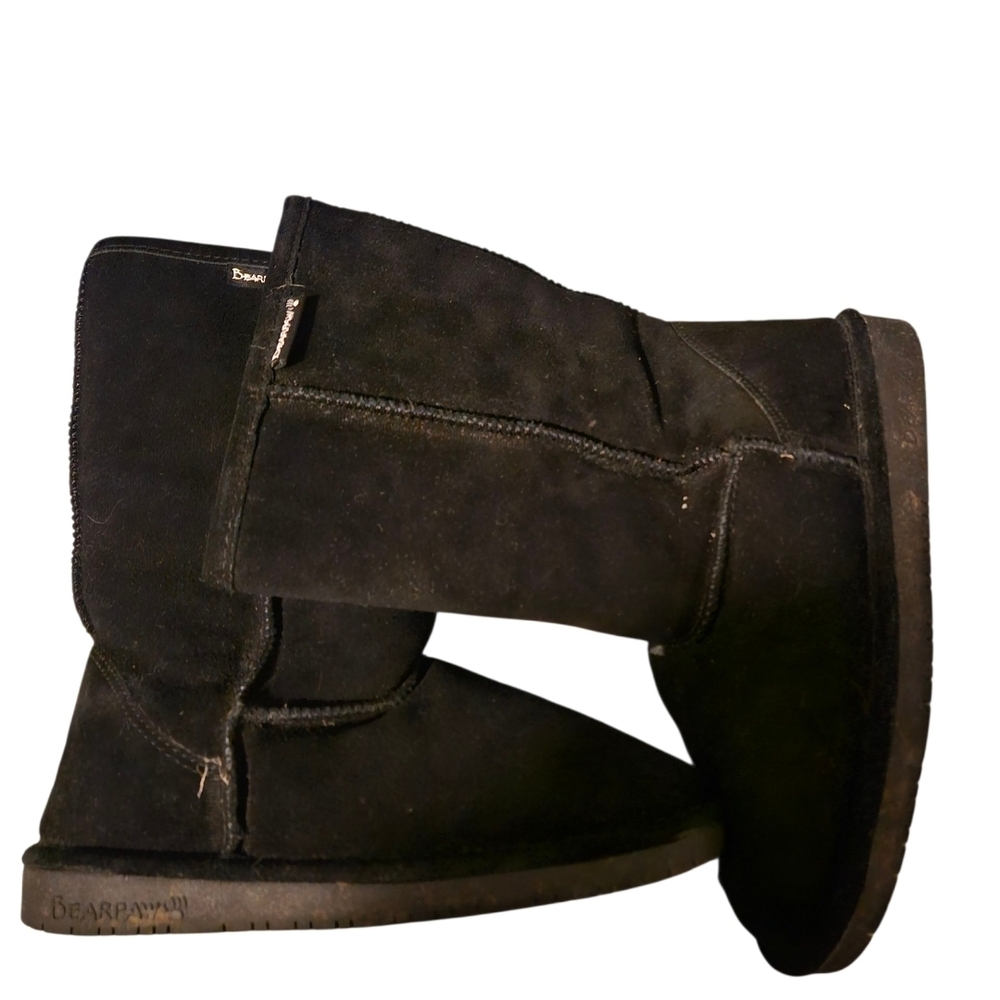 BearPaw Dark Suede Boots
